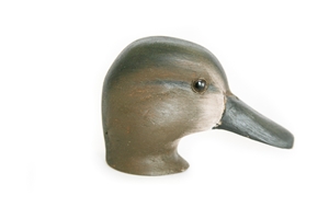 Green Winged Teal Decoy Heads - HD-105-DP